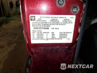 Zdjęcie 12 z 12 samochodu: 2003 CHEVROLET SILVERADO K1500 VIN:2GCEK19T731365688 - miniatura