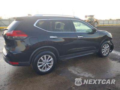 Trzecie zdjęcie samochodu z tyłu: 2017 NISSAN ROGUE SV VIN:KNMAT2MV8HP582302 - miniatura