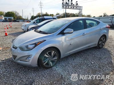 2014 HYUNDAI ELANTRA LIMITED 5NPDH4AE3EH496966 - główne zdjęcie licytacji z USA - miniatura