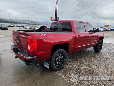 Trzecie zdjęcie samochodu z tyłu: 2018 CHEVROLET SILVERADO K1500 LTZ VIN:3GCUKSEJ9JG250794 - miniatura
