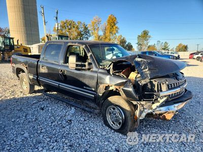 Czwarte zdjęcie samochodu z boku: 2001 CHEVROLET SILVERADO K1500 HEAVY DUTY VIN:1GCGK13U41F193250 - miniatura