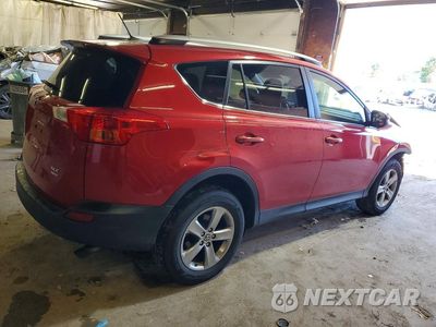 Trzecie zdjęcie samochodu z tyłu: 2015 TOYOTA RAV4 XLE VIN:JTMRFREV6FD120188 - miniatura