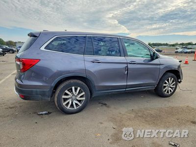 Trzecie zdjęcie samochodu z tyłu: 2020 HONDA PILOT EXL VIN:5FNYF6H57LB028064 - miniatura