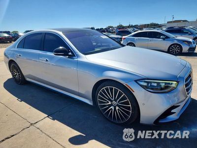 Czwarte zdjęcie samochodu z boku: 2022 MERCEDES-BENZ S 580 4MATIC VIN:W1K6G7GB9NA118870 - miniatura