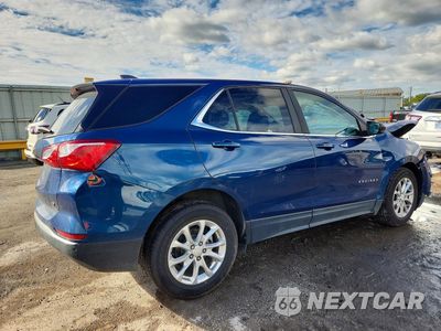 Trzecie zdjęcie samochodu z tyłu: 2021 CHEVROLET EQUINOX LT VIN:3GNAXKEV1ML399307 - miniatura