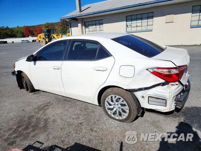 Drugie zdjęcie samochodu z przodu: 2019 TOYOTA COROLLA LE VIN:5YFBURHE7KP937860 - miniatura