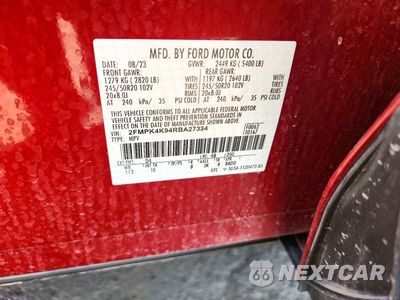 Zdjęcie 12 z 12 samochodu: 2024 FORD EDGE TITANIUM VIN:2FMPK4K94RBA27334 - miniatura