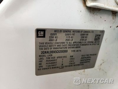 Zdjęcie 14 z 14 samochodu: 2012 CHEVROLET EQUINOX LT VIN:2GNALDEK5C6200369 - miniatura