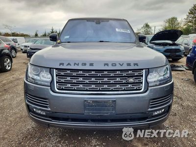 Piąte zdjęcie samochodu w środku: 2017 LAND ROVER RANGE ROVER HSE VIN:SALGS2FV6HA373680 - miniatura