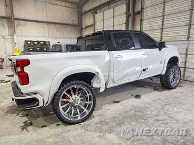 Trzecie zdjęcie samochodu z tyłu: 2023 CHEVROLET SILVERADO K1500 RST VIN:1GCUDEED6PZ267714 - miniatura