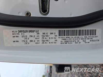Zdjęcie 12 z 12 samochodu: 2012 DODGE RAM 1500 ST VIN:1C6RD6KTXCS116716 - miniatura
