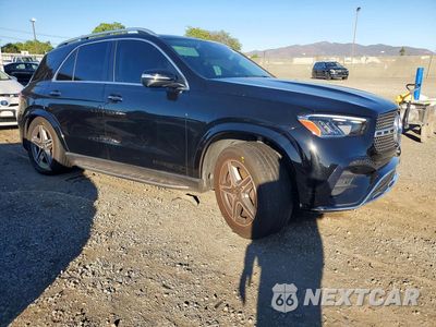 Czwarte zdjęcie samochodu z boku: 2024 MERCEDES-BENZ GLE 450 4MATIC VIN:4JGFB5KBXRB130087 - miniatura