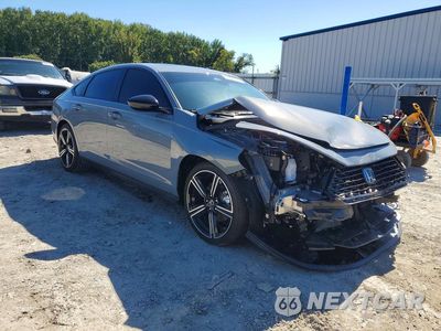 Czwarte zdjęcie samochodu z boku: 2026 HONDA ACCORD HYBRID SPORT VIN:1HGCY2F54TA046242 - miniatura