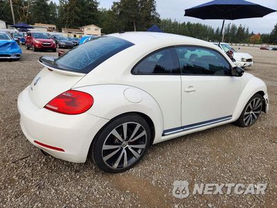 Trzecie zdjęcie samochodu z tyłu: 2012 VOLKSWAGEN BEETLE TURBO VIN:3VW4A7AT8CM645073 - miniatura