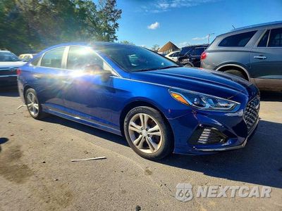 Czwarte zdjęcie samochodu z boku: 2019 HYUNDAI SONATA SEL VIN:5NPE34AF2KH752795 - miniatura