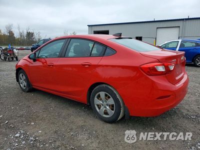 Drugie zdjęcie samochodu z przodu: 2017 CHEVROLET CRUZE LS VIN:1G1BC5SM7H7231650 - miniatura