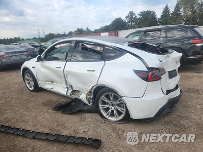 Drugie zdjęcie samochodu z przodu: 2021 TESLA MODEL Y VIN:5YJYGDEE0MF119250 - miniatura