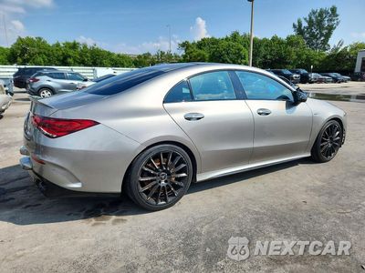 Trzecie zdjęcie samochodu z tyłu: 2020 MERCEDES-BENZ CLA AMG 35 4MATIC VIN:WDD5J5BB9LN065361 - miniatura