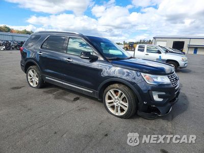 Czwarte zdjęcie samochodu z boku: 2017 FORD EXPLORER LIMITED VIN:1FM5K8F80HGB85547 - miniatura