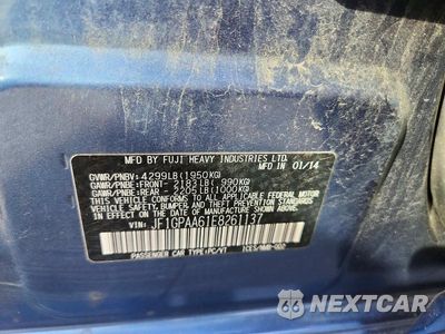 Zdjęcie 12 z 12 samochodu: 2014 SUBARU IMPREZA VIN:JF1GPAA61E8261137 - miniatura