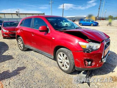 Czwarte zdjęcie samochodu z boku: 2015 MITSUBISHI OUTLANDER SPORT ES VIN:4A4AP3AU1FE002041 - miniatura
