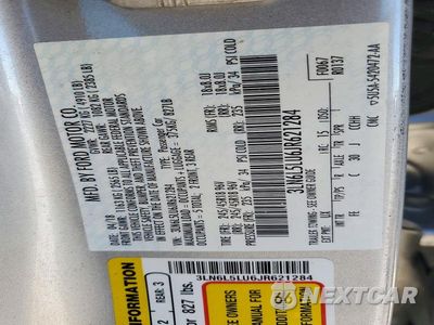 Zdjęcie 12 z 12 samochodu: 2018 LINCOLN MKZ HYBRID SELECT VIN:3LN6L5LU6JR621284 - miniatura