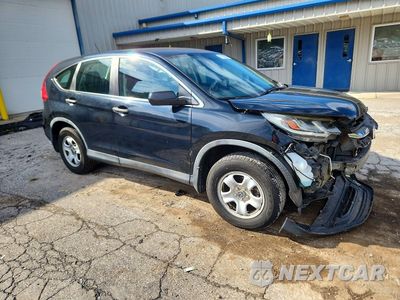 Czwarte zdjęcie samochodu z boku: 2015 HONDA CR-V LX VIN:5J6RM4H30FL065515 - miniatura