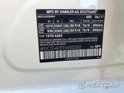 Zdjęcie 13 z 13 samochodu: 2018 MERCEDES-BENZ GLA 250 VIN:WDCTG4EB9JJ403202 - miniatura