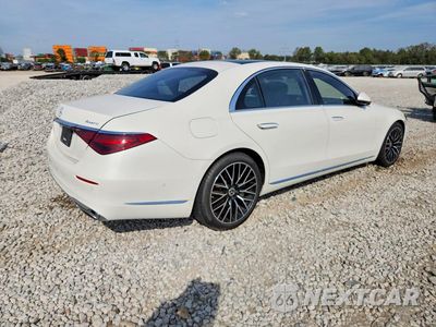 Trzecie zdjęcie samochodu z tyłu: 2023 MERCEDES-BENZ S 500 4MATIC VIN:W1K6G6DB7PA207273 - miniatura