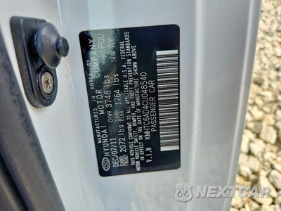 Zdjęcie 12 z 12 samochodu: 2012 HYUNDAI VELOSTER BASE VIN:KMHTC6AD4CU048540 - miniatura