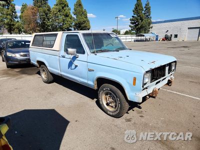 Czwarte zdjęcie samochodu z boku: 1985 FORD RANGER VIN:1FTCR11S4FUC86445 - miniatura
