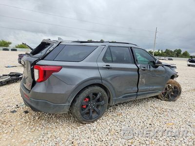 Trzecie zdjęcie samochodu z tyłu: 2020 FORD EXPLORER ST VIN:1FM5K8GC5LGC47956 - miniatura