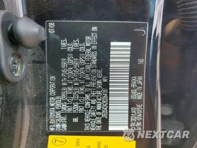 Zdjęcie 13 z 13 samochodu: 2008 TOYOTA HIGHLANDER LIMITED VIN:JTEDS42A282064187 - miniatura