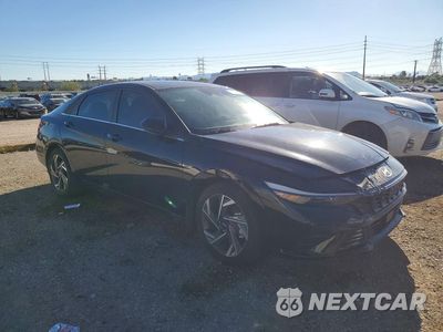 Czwarte zdjęcie samochodu z boku: 2024 HYUNDAI ELANTRA SEL VIN:KMHLS4DG9RU833075 - miniatura