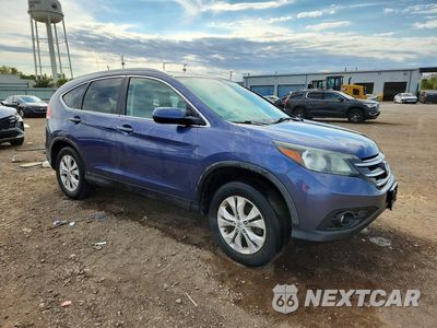 Czwarte zdjęcie samochodu z boku: 2013 HONDA CR-V EXL VIN:2HKRM4H77DH676586 - miniatura