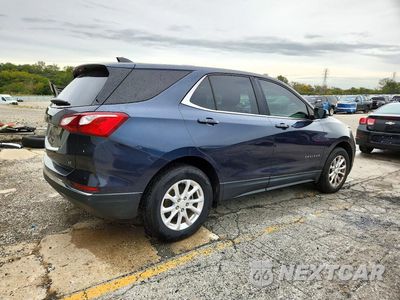 Trzecie zdjęcie samochodu z tyłu: 2018 CHEVROLET EQUINOX LT VIN:3GNAXJEV6JS530758 - miniatura
