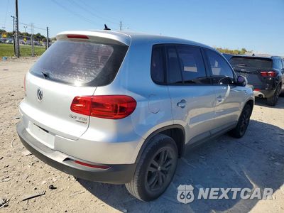 Trzecie zdjęcie samochodu z tyłu: 2013 VOLKSWAGEN TIGUAN S VIN:WVGBV3AX0DW579531 - miniatura