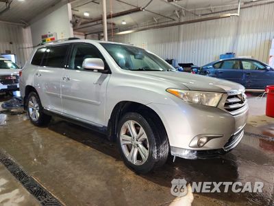 Czwarte zdjęcie samochodu z boku: 2011 TOYOTA HIGHLANDER LIMITED VIN:5TDDK3EH2BS049941 - miniatura