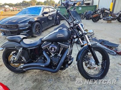 2015 HARLEY-DAVIDSON FXDB DYNA STREET BOB 1HD1GXM15FC325289 - główne zdjęcie licytacji z USA - miniatura