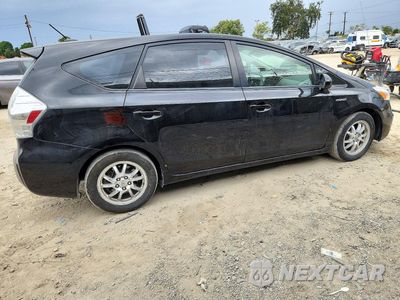 Trzecie zdjęcie samochodu z tyłu: 2012 TOYOTA PRIUS V THREE VIN:JTDZN3EU0C3058683 - miniatura