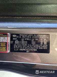 Zdjęcie 13 z 13 samochodu: 2018 KIA SPORTAGE LX VIN:KNDPMCAC7J7407884 - miniatura
