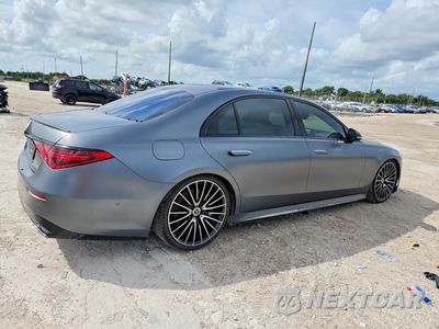 Trzecie zdjęcie samochodu z tyłu: 2023 MERCEDES-BENZ S 580 4MATIC VIN:W1K6G7GB9PA172172 - miniatura