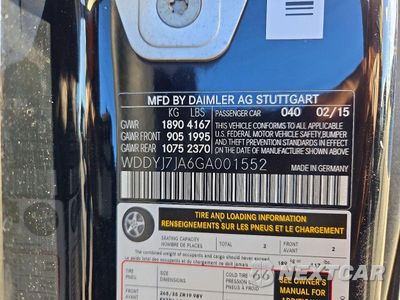 Zdjęcie 13 z 13 samochodu: 2016 MERCEDES-BENZ AMG GT S VIN:WDDYJ7JA6GA001552 - miniatura