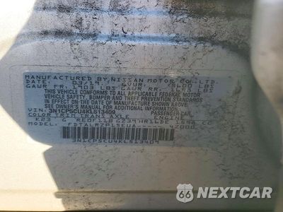 Zdjęcie 12 z 12 samochodu: 2019 NISSAN KICKS S VIN:3N1CP5CU4KL513409 - miniatura