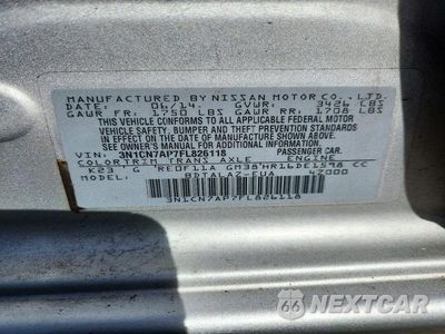 Zdjęcie 13 z 13 samochodu: 2015 NISSAN VERSA 1.6 S PLUS VIN:3N1CN7AP7FL826118 - miniatura