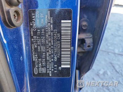 Zdjęcie 12 z 12 samochodu: 2016 HYUNDAI ACCENT SE VIN:KMHCT4AE2GU106423 - miniatura