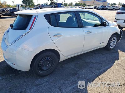 Trzecie zdjęcie samochodu z tyłu: 2015 NISSAN LEAF S VIN:1N4AZ0CP2FC316676 - miniatura