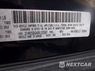 Zdjęcie 12 z 12 samochodu: 2016 DODGE GRAND CARAVAN SE VIN:2C4RDGBGXGR122587 - miniatura