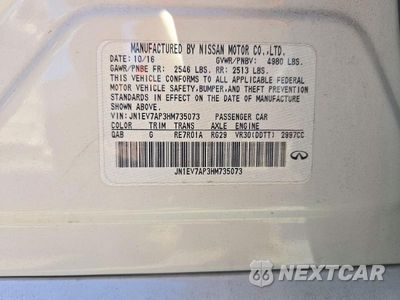 Zdjęcie 12 z 12 samochodu: 2017 INFINITI Q50 3.0T PREMIUM VIN:JN1EV7AP3HM735073 - miniatura