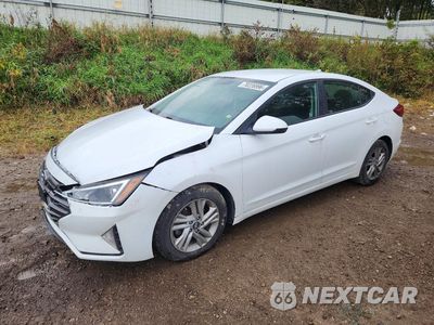 2020 HYUNDAI ELANTRA SEL 5NPD84LF9LH630494 - główne zdjęcie licytacji z USA - miniatura